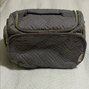 Bagsmart Quilted Gray toiletries Bag